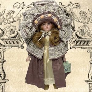 Vintage Victorian Doll Leanne Dynasty Doll Collection Ribbons & Lace Cottagecore